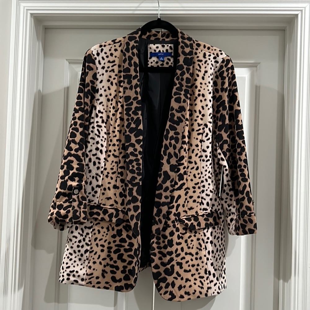 Cheetah Blazer